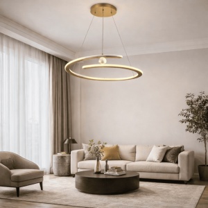 LUNA 262 LUSTER 60W 3000K MESING - Img 3