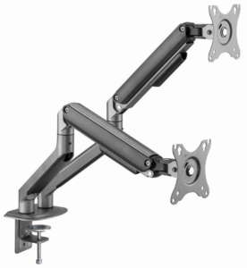 MA-DA2-05 Gembird Podesivi dupli stoni drzac za monitor, tilt, 17-32 max.9kg FO - Img 3