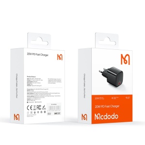 MCDODO CH-4021 ZIDNI Punjač 20W, TIP-C, CRNI - Img 2
