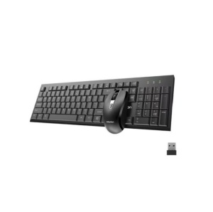 MEETION C4120LITBK SET 2U1, BEŽIČNA 2.4GHZ SILENT Tastatura + BEŽ.Miš, CRNI - Img 4
