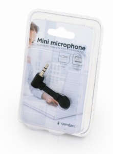 MIC-203 Mini mikrofon black 3.5mm - Img 2