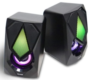 Microlab B25 Stereo zvucnici black, 6W RMS (2 x 3W), USB power, 3,5mm RGB - Img 3