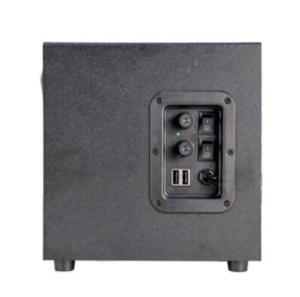 Microlab G101BT Aktivni zvucnici 2.1 11W (5W,2x3W) 3,5mm, SD, USB, FM, Bluetooth, daljinski, LED - Img 2
