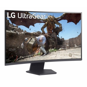 Monitor 31.5" LG 32GS60QX-B VA 2560x1440/180Hz/1ms/2xHDMI/DP/zakrivljeni - Img 4