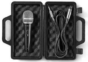 MPWD50CBK Karaoke mikrofon, 6.35mm -72dB+, Sensitivity, 50Hz-15kHz, 5.0m + Kofer - Img 1