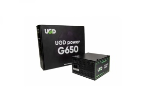 Napajanje G650 650W UGD Power 12cm FAN, 20+4pin, 4+4pin, 4xSATA, 2xIDE, 2x6+2pin 80Plus, Black - Img 4