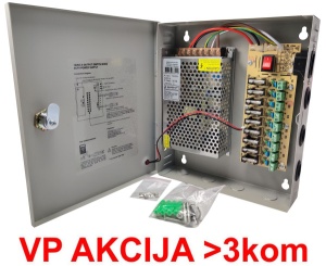 NAPRK-12V/10A-9CH ** Gembird napajanje sa kljucem, 1.5A/CH (2162) - Img 1