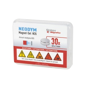 Neodijumski magnet N35 10x3mm 30 kom. - Img 2