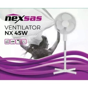 Nexsas NX-4516 samostojeći ventilator 45W beli - Img 2