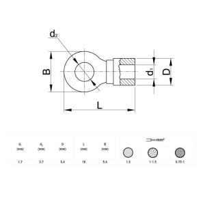 Okasta stopica 3,7mm - Img 2