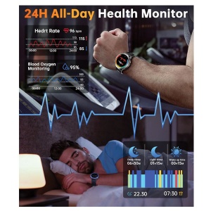 Oukitel BT13 Smart Watch/1000mAh/AI ChatGPT/BT Calls/SpO2,Health Monitoring/Fitness - Img 2