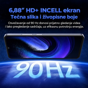 Oukitel C59 Pro purple 4G/Octa-Core/6.88" HD+/90Hz/256GB/8GB/13MP/5MP/10000mAh/Android 15