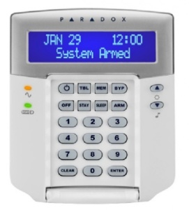 Paradox tastatura K32+ LCD LED sifrator do 32 zone - Img 1