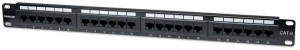 Patch panel Manhattan 520959 19"/1U Cat6/24 port