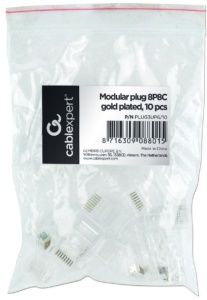 PLUG3UP6/10 Gembird RJ45 Cat5 UTP 10kom u pakovanju / CENA PO PAKOVANJU - Img 2