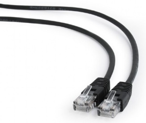 PP12-3M/BK Gembird Mrezni kabl, CAT5e UTP Patch cord 3m black - Img 2