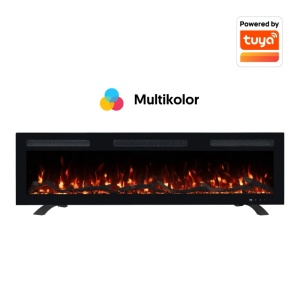 PROSTO smart el. 50" 3u1 multikolor s. kamin 1800W - Img 3
