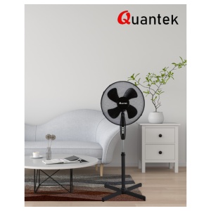QUANTEK Q1502 Ventilator,45 W,precnik 40 cm,3 brzine,crna - Img 2