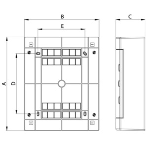 Razvodna tabla 36 N/Z IP40 N36C - Img 3