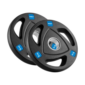 REBEL ACTIVE Gumirani liveni olimpijski tegovi ploče set 30kg / 51mm RBA-2113 - Img 2