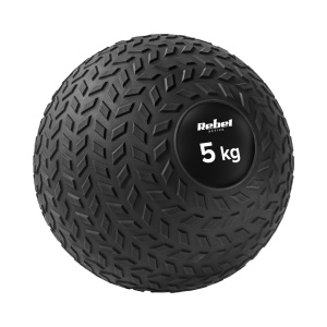 REBEL ACTIVE Mala Slam Ball medicinska lopta za trening i rehabilitaciju 23 cm 5kg RBA-3108-5