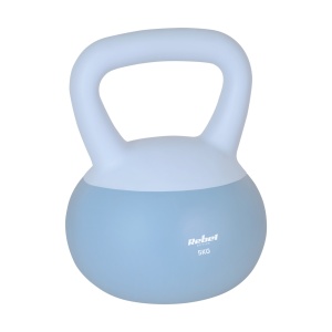 REBEL ACTIVE Meka vinilna girja (Soft Kettlebell), 5 kg, model RBA-2333-05