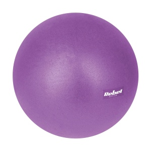 REBEL ACTIVE Mini pilates rehabilitaciona lopta za trening 25 cm ljubičasta RBA-3103-PU