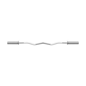 REBEL ACTIVE Olimpijska zakrivljena šipka za tegove 120cm 6kg / 50mm RBA-2205 - Img 3