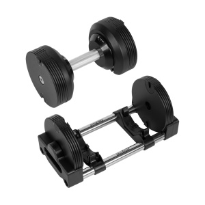 REBEL ACTIVE Podesiva liveno-gvozdena bučica sa automatskim sistemom, 24 kg, korak podešavanja 1 kg, model RBA-2331-24 - Img 4