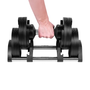 REBEL ACTIVE Podesiva liveno-gvozdena bučica sa automatskim sistemom 24 kg korak podešavanja 2kg RBA-2332-24 - Img 3
