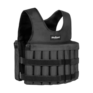 REBEL ACTIVE Prsluk sa tegovima za trening podesivi 10kg RBA-2525-10 - Img 3