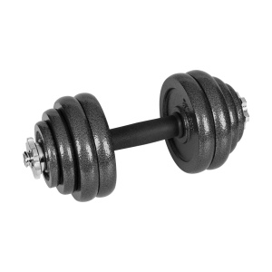 REBEL ACTIVE Set podesivih tegova od livenog gvozdja sa sipkom u koferu 30kg RBA-2327-30 - Img 2