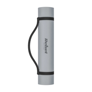 REBEL ACTIVE Strunjača prostirka za jogu, pilates i fitnes 183x61 cm debljina 6mm TPE siva RBA-3152-GY - Img 6