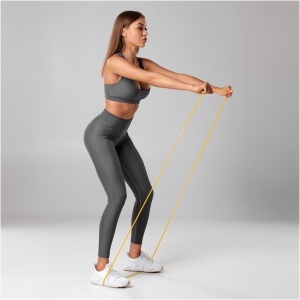 REBEL ACTIVE TPE fitnes elastična traka za vežbanje crna 16-32kg RBA-3001-3 - Img 3