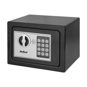 REBEL Elektronski kućni sef sa PIN kodom i ključem, za novac i dokumenta, model RB-7000 - Img 5