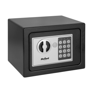 REBEL Elektronski kućni sef sa PIN kodom i ključem, za novac i dokumenta, model RB-7000 - Img 7