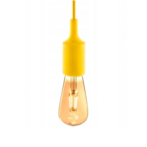 RUSTIK 119 VISILICA 1*E27 ZUTA pvc - Img 2