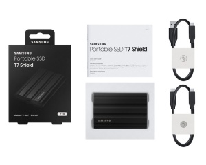 SAMSUNG Portable T7 Shield 2TB crni eksterni SSD MU-PE2T0S
