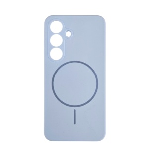 Silikonska futrola Magsafe LUX Samsung S25 + BEBI PLAVA