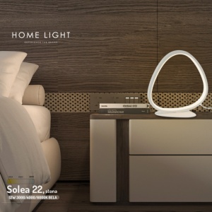 SOLEA 22 STONA LAMPA 12W 3000/4000/6000K BELA - Img 2