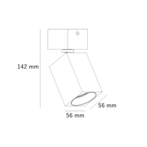 Spot lampa 1xGU10 - Img 2