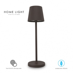 STONA LAMPA PUNJIVA T16011 3W 3000K IP54 CORTEN - Img 3