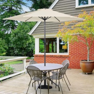 Suncobran 270 cm beli Roma 24-SA0116B