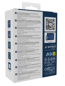 TA-UC-2A2C-PD65-01-BK Gembird 4-port 65W GaN USB PowerDelivery brzi punjac, black - Img 3