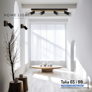 TALIA 65 SPOT SVETILJKA 1*GU10 CRNA/DRVO - Img 3
