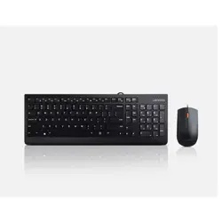 Tastatura+miš Lenovo 300 žični set US/103P crna - Img 3