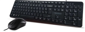 Tastatura + miš Yenkee YKM 1007 YU Crni - Img 3