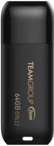 TeamGroup 64GB C175 USB 3.2 BLACK with Type C adapter TC175364GB26 FO - Img 3