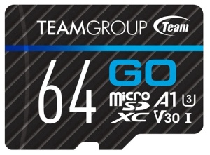 TeamGroup MICRO SDHC/SDXC 64GB GO UHS-I U3 V30, 100/50MB/s +SD Adapter TGUSDX64GU303 - Img 2