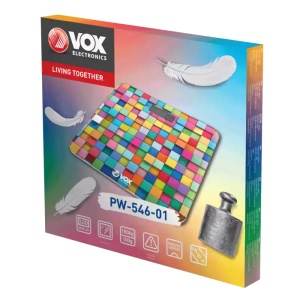 Telesna vaga Vox PW 546-01/LCD/180kg/šarena - Img 2